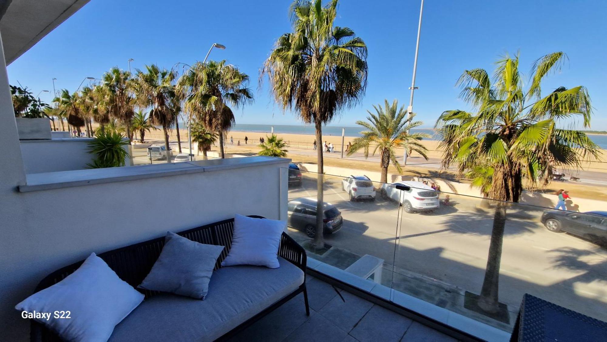 Appartement Boutelou Playa Con Vistas Al Mar à Sanlúcar de Barrameda Extérieur photo