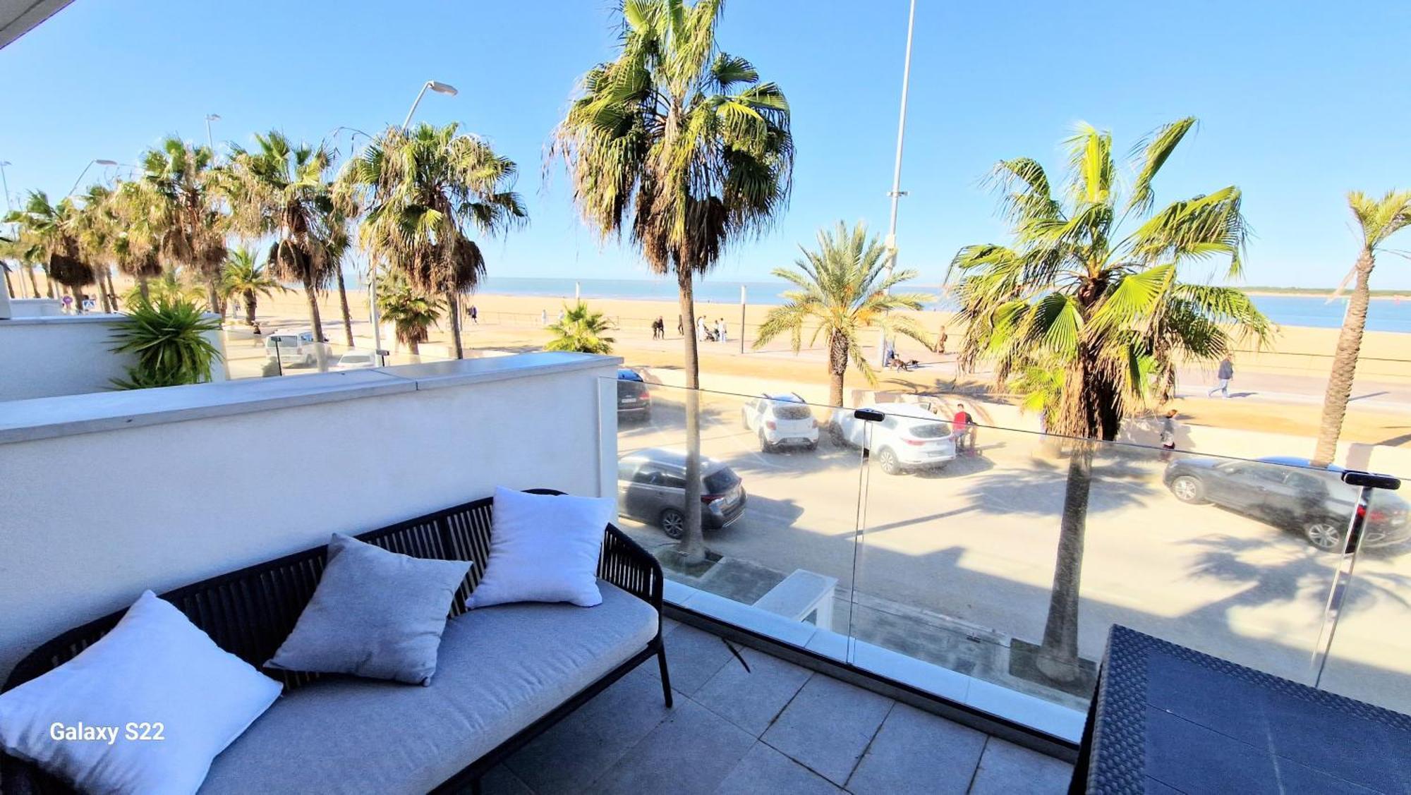 Appartement Boutelou Playa Con Vistas Al Mar à Sanlúcar de Barrameda Extérieur photo
